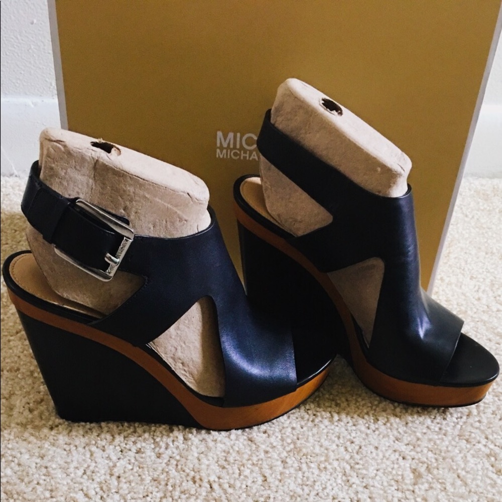 Michael Kors wedge sandals